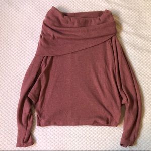 Cowl Turtleneck Sweater